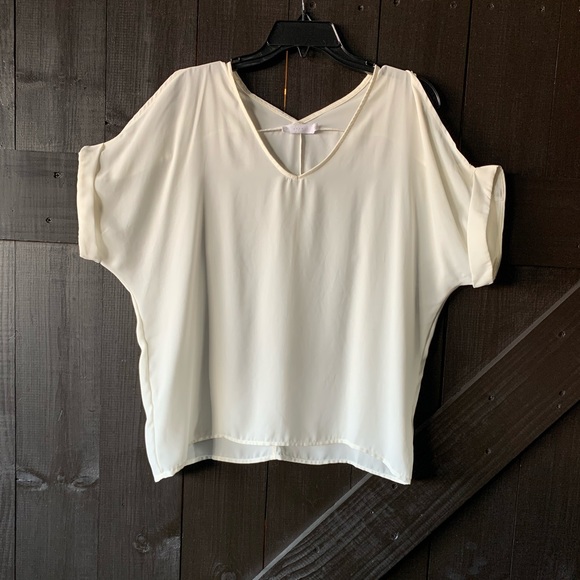 Nordstrom Lush Split Sleeve Tunic Size Small - Picture 1 of 3